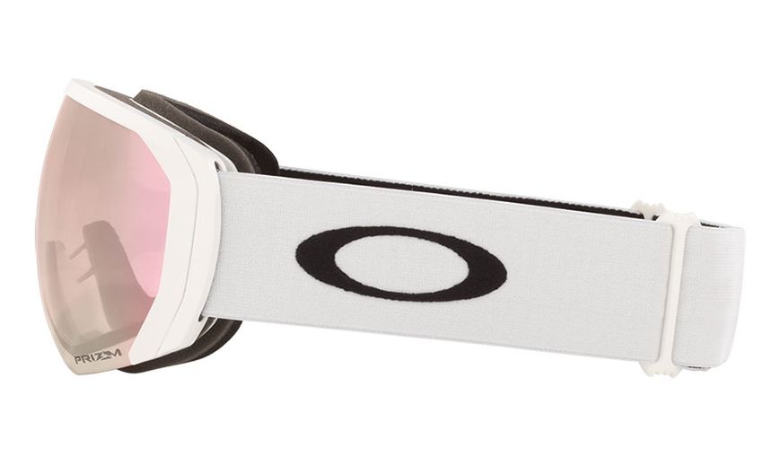 Гірськолижна маска Oakley Flight Path XL Matte White Prizm HI Pink Iridium 2200000120199 фото